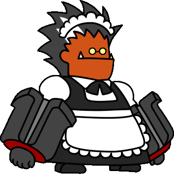 File:BlazBlue Iron Tager Chibi Sprite Maid 01.png