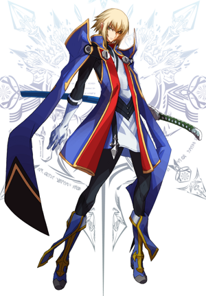 BlazBlue Continuum Shift 2 Mobile Cover(Jin).png