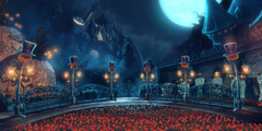 BlazBlue Moonlight Castle Halloween Background2.png
