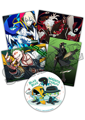 BlazBlue: Central Fiction Bromide set, Hazama & Terumi can badge (Stellaworth)
