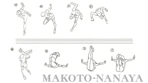 BlazBlue Makoto Nanaya Motion Storyboard 03.png