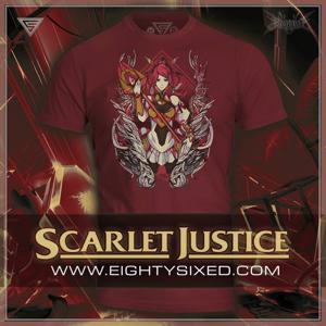 Eighty Sixed BlazBlue - Scarlet Justice T-shirt.jpg