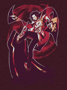 Eighty Sixed Blazblue - Black Gale T-shirt.png