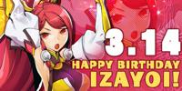 2018. <i>And today is also Izayoi's birthday! Izayoi was first introduced in 2012 with BBCP. The number of people surprised at her appearance should have been large!</i>
