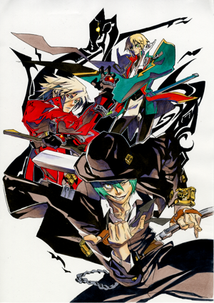 BlazBlue Official Comic 2 Back Cover.png