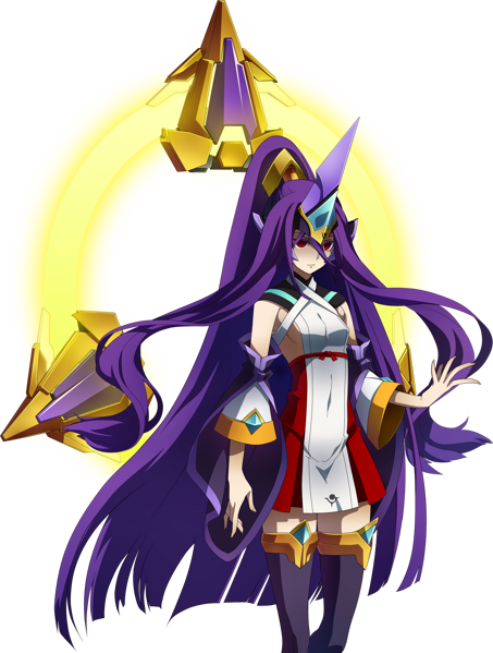 File:BlazBlue Izanami Story Mode Avatar Normal Weapon.png