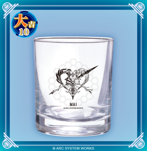 Marukaji Lottery BlazBlue Merchandise Rocks Glass 02.png