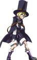 BlazBlue Carl Clover Story Mode Avatar Defeated.png