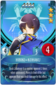 Advice text: <i>HIBIKI=KOHAKU is an earnest and temperamental captain of the Controlling Organization. As Kagura=Mutsuki's secretary, he often scolds Kagura for indulging himself with women and alcohol, but also maintains his line as a secretary.</i>
