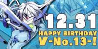 2017. <i>Today is Nu-13's birthday! Thank you very much for supporting BlazBlue this year! We are also preparing contents for everyone to enjoy next year! To the next year!</i>