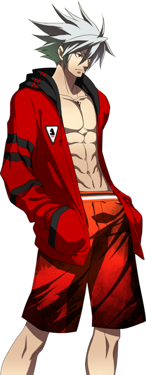 BlazBlue Ragna the Bloodedge Story Mode Avatar Swimsuit.png