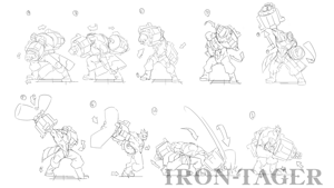 BlazBlue Iron Tager Motion Storyboard 01.png