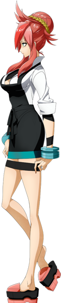 File:XBlaze Ringo Akagi Avatar Uniform Pose 2(A).png