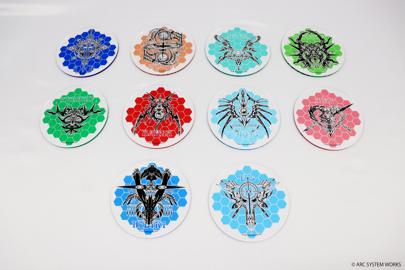 Marukaji Lottery BlazBlue Merchandise Coaster 11.jpg