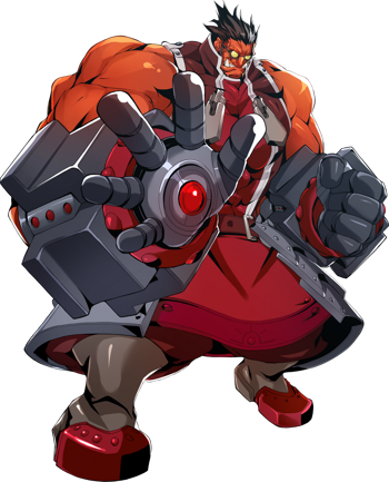 BlazBlue Central Fiction Iron Tager Main.png