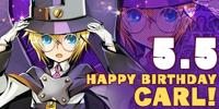 2018. <i>Today is Carl Clover's birthday! With Nirvana at his side, he throws himself into battle as a vigilante. Chasing his father Relius Clover in order to save his sister, what awaits Carl is.... BBCF's free play will be ending soon! Don't miss this opportunity!</i>