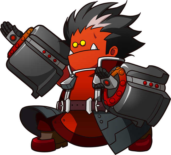 File:BlazBlue Central Fiction Iron Tager Chibi.png