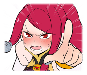 BlazBlue Blue Radio Sticker 065.png