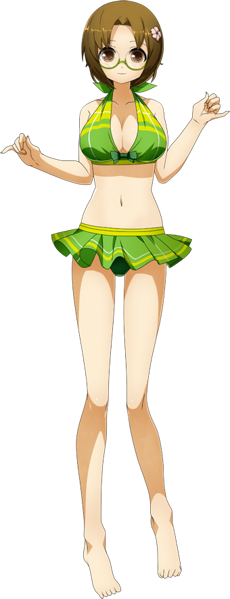 File:XBlaze Hinata Himezuru Avatar Swimsuit Pose 1.png